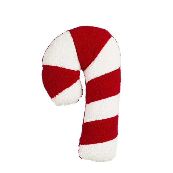 Χριστουγεννιάτικο Μαξιλάρι Fleece (27x45) Edelman Candy Cane Red 1140204