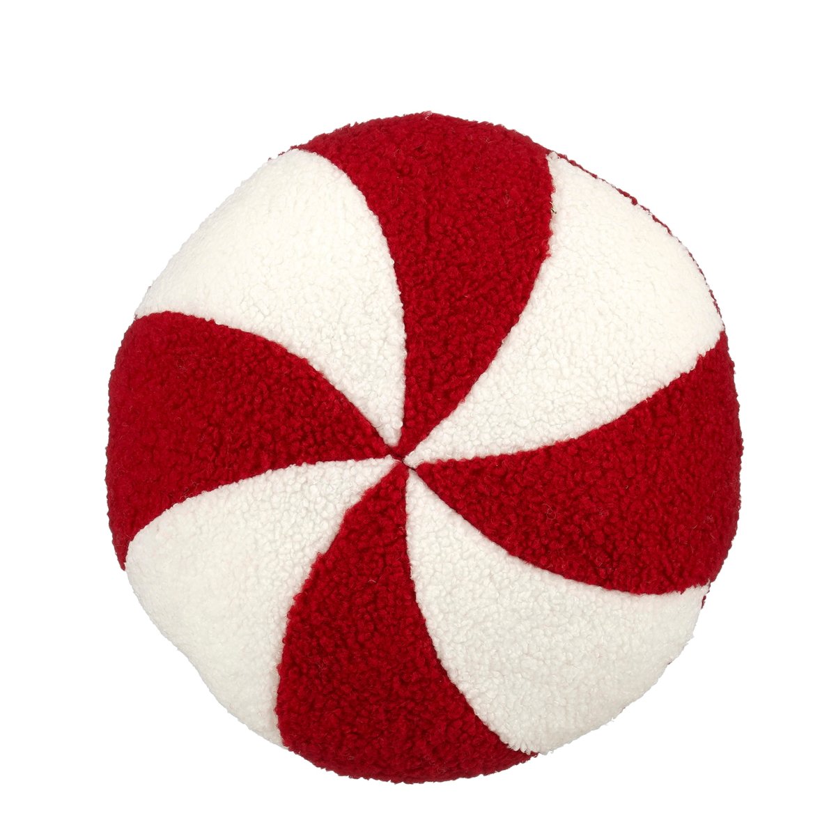 Χριστουγεννιάτικο Μαξιλάρι Fleece (Φ30) Edelman Candy Cane Red 1207364