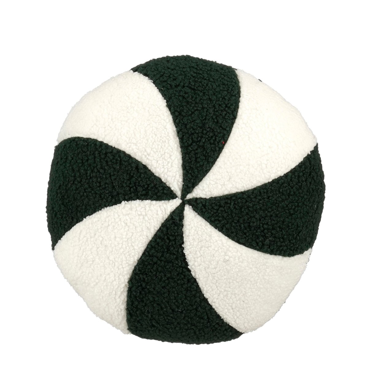 Χριστουγεννιάτικο Μαξιλάρι Fleece (Φ30) Edelman Candy Cane D.Green 1207366