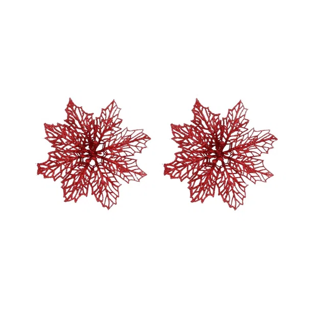 Στολίδια Χριστουγεννιάτικα (Σετ 2τμχ) Edelman Red 1181046