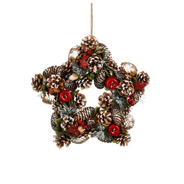 Χριστουγεννιάτικο Στεφάνι (34x34) Edelman Holly Red 1198170