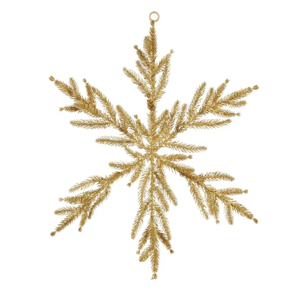 Στολίδι Χριστουγεννιάτικο (Φ50) Edelman Snowflake Gold 1185065