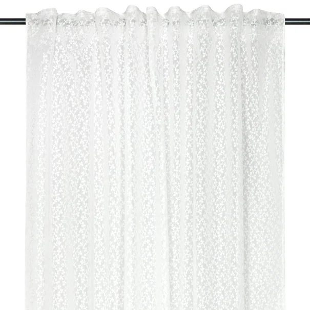 Κουρτίνα (135x240) Με Τρέσα S-F Gisele Blanc CE453001