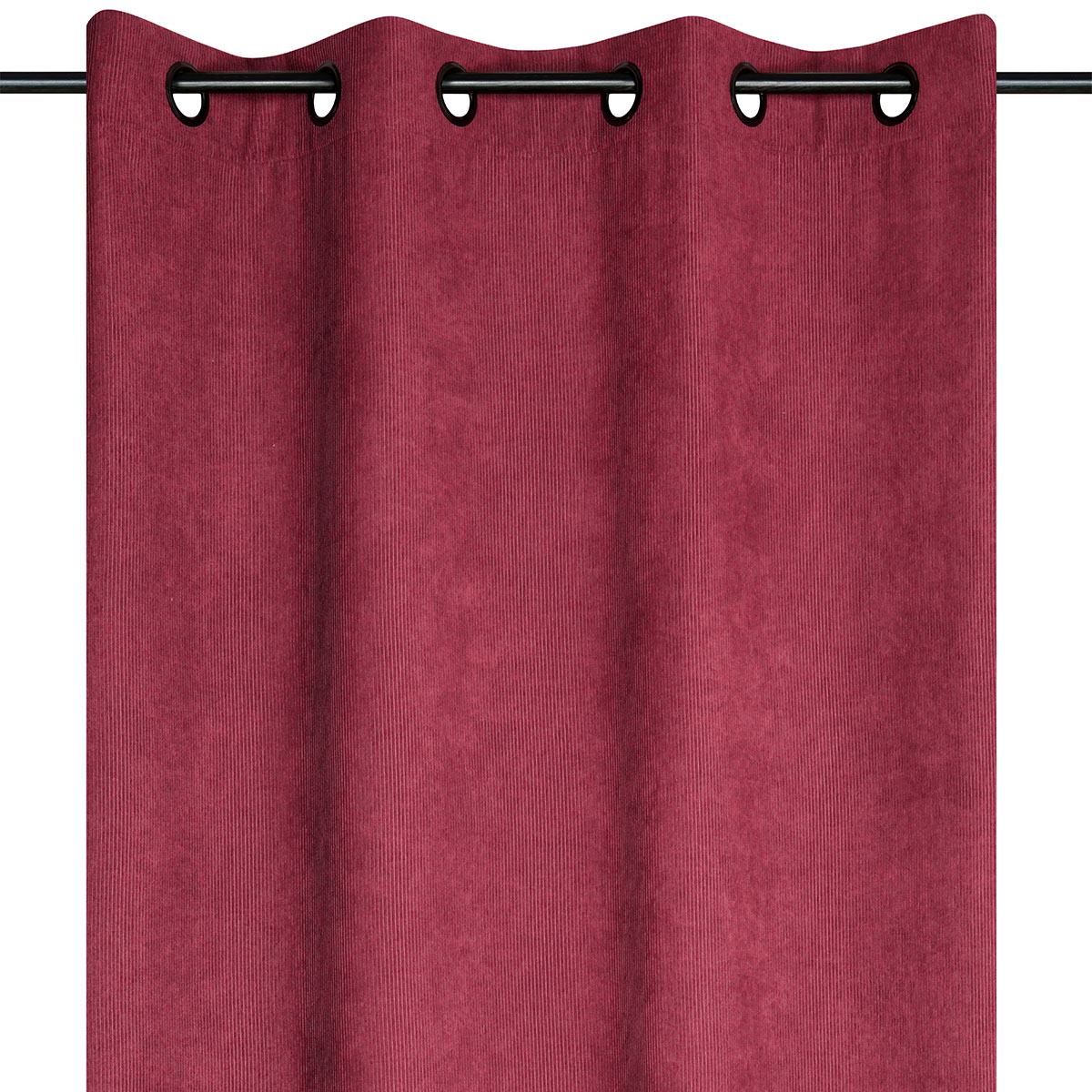 Κουρτίνα (140x260) Με Τρούκς S-F Dandy Bordeaux R6D567009