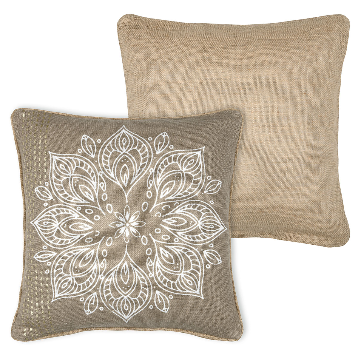 Διακοσμητικό Μαξιλάρι 2 Όψεων (45x45) S-F Zen Taupe CE477005