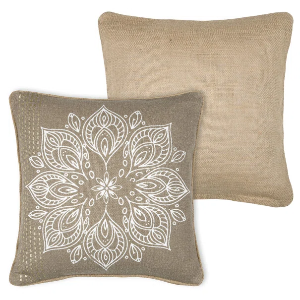 Διακοσμητικό Μαξιλάρι 2 Όψεων (45x45) S-F Zen Taupe CE477005