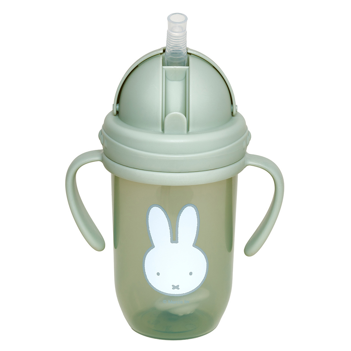 Παγούρι 260ml Με Καλαμάκι Miffy Koko Green 69-24692