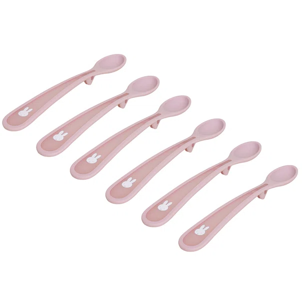 Κουτάλια Φαγητού (Σετ 6τμχ) Miffy Koko Pink 69-24713