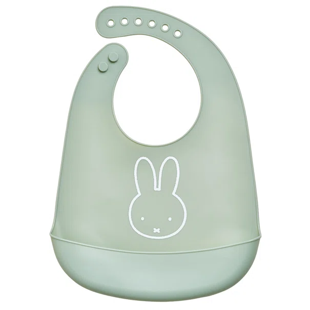 Σαλιάρα Σιλικόνης 4+ Μηνών Miffy Koko Green 69-24734
