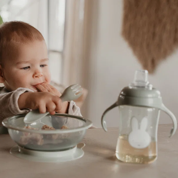 Πλαστικό Μπιμπερό 300ml Με Θηλή Σιλικόνης 4+Μ Miffy Koko Green 69-24686