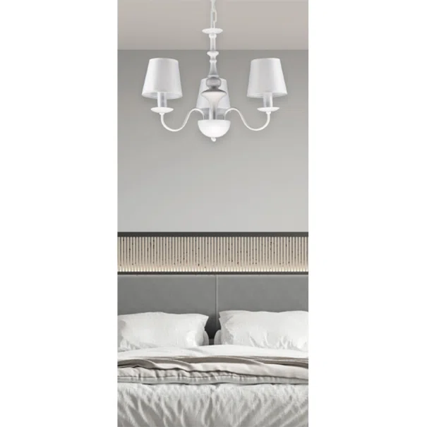Φωτιστικό Οροφής Τρίφωτο Homelighting Belo 77-8085 White