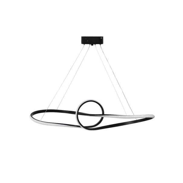 Φωτιστικό Οροφής LED 3 CCT Heronia Papillion 01-0441 Black