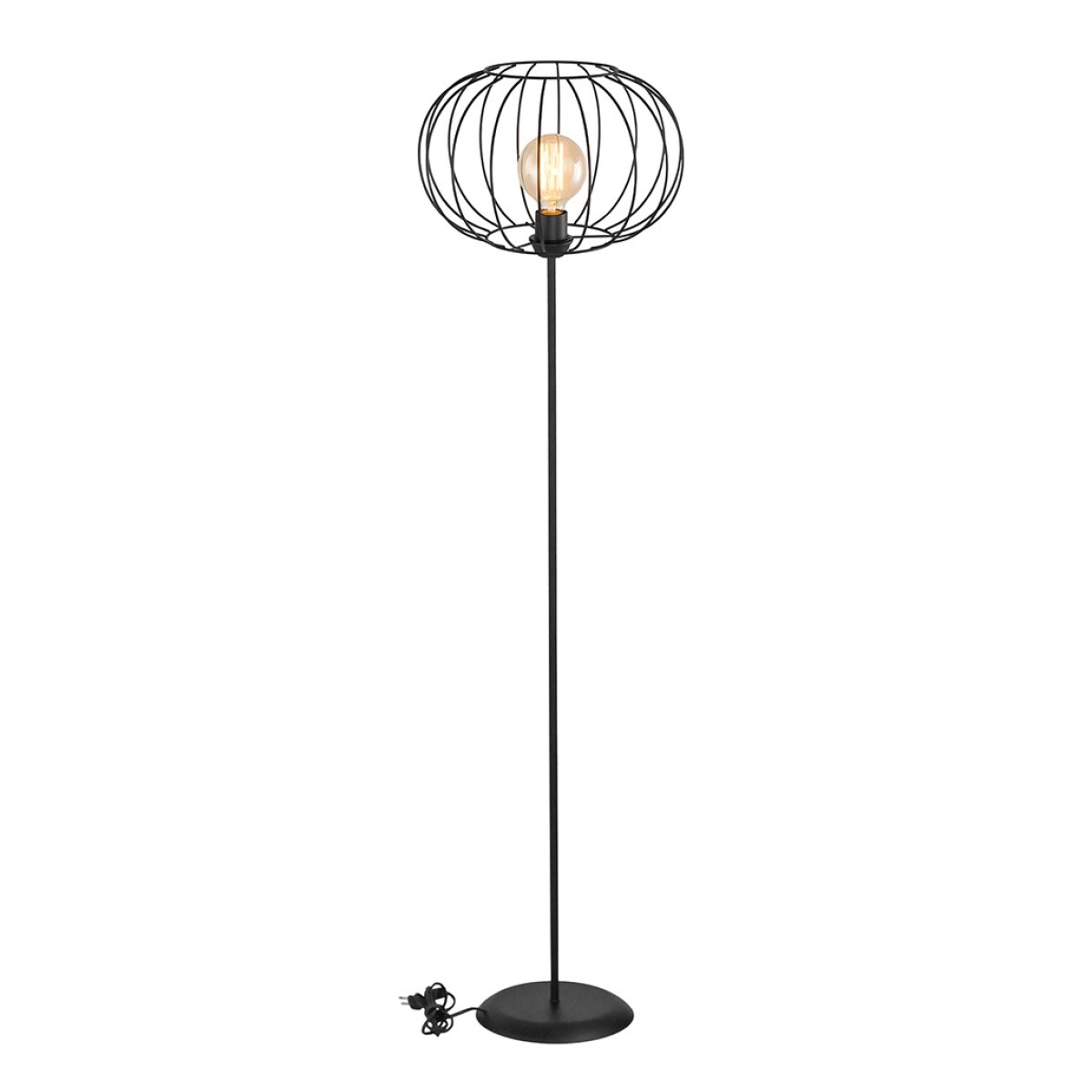 Φωτιστικό Δαπέδου Heronia FLB-03 34-0387 Black