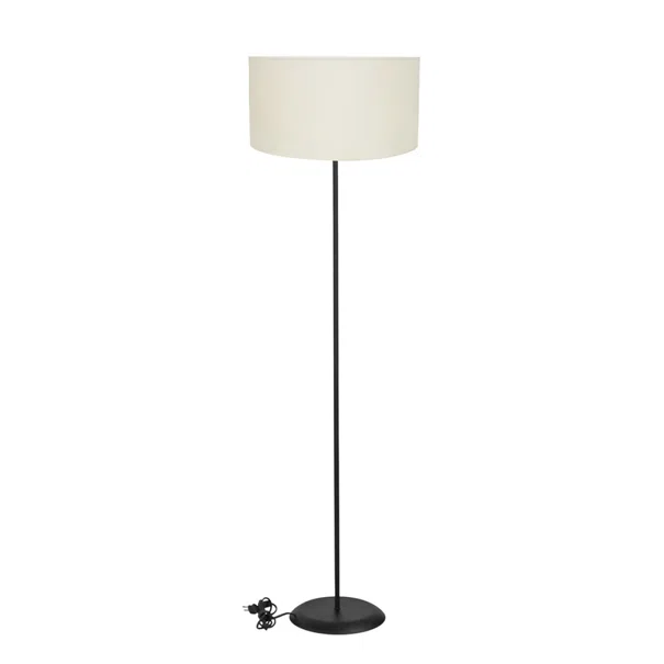 Φωτιστικό Δαπέδου Heronia HFLB-01 14-0417 Black/Creme
