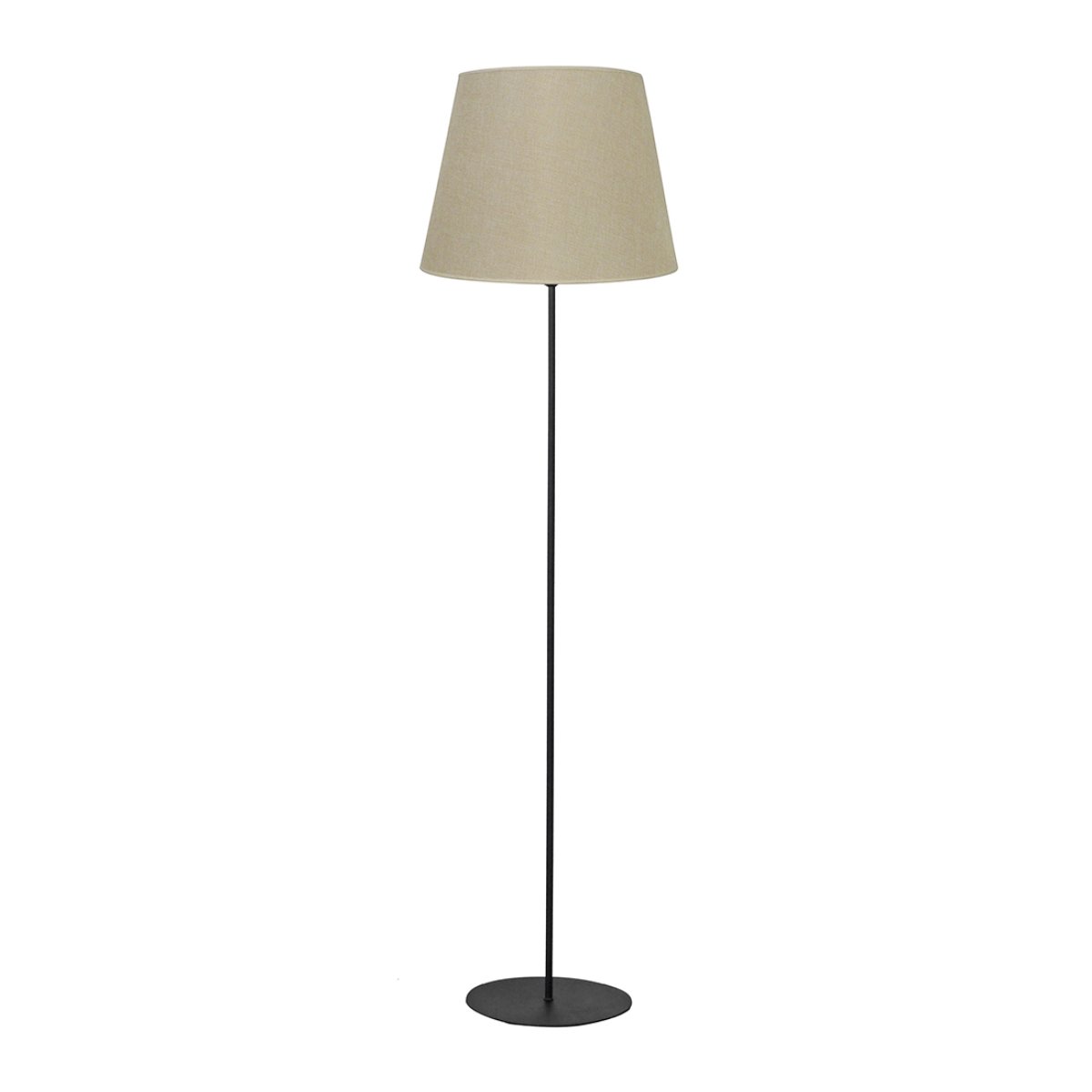 Φωτιστικό Δαπέδου Heronia HFLB-02 14-0402 Black/Beige