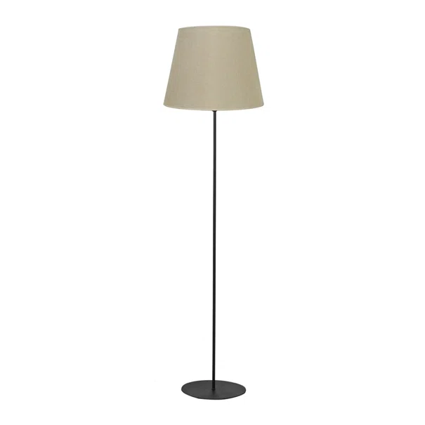 Φωτιστικό Δαπέδου Heronia HFLB-02 14-0402 Black/Beige