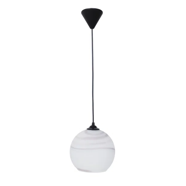 Φωτιστικό Οροφής Μονόφωτο Heronia GL-6040 02-0501 Black/Brown