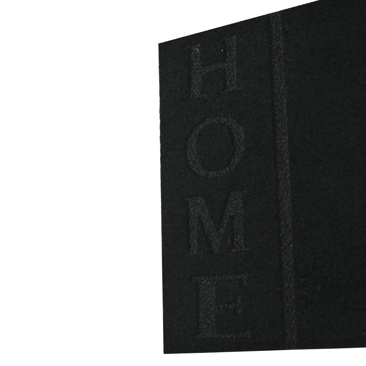 Πατάκι Εισόδου (45X75) Pol Rugs Mats Graver Black E00112 Χαλιά Πατάκια Spitishop
