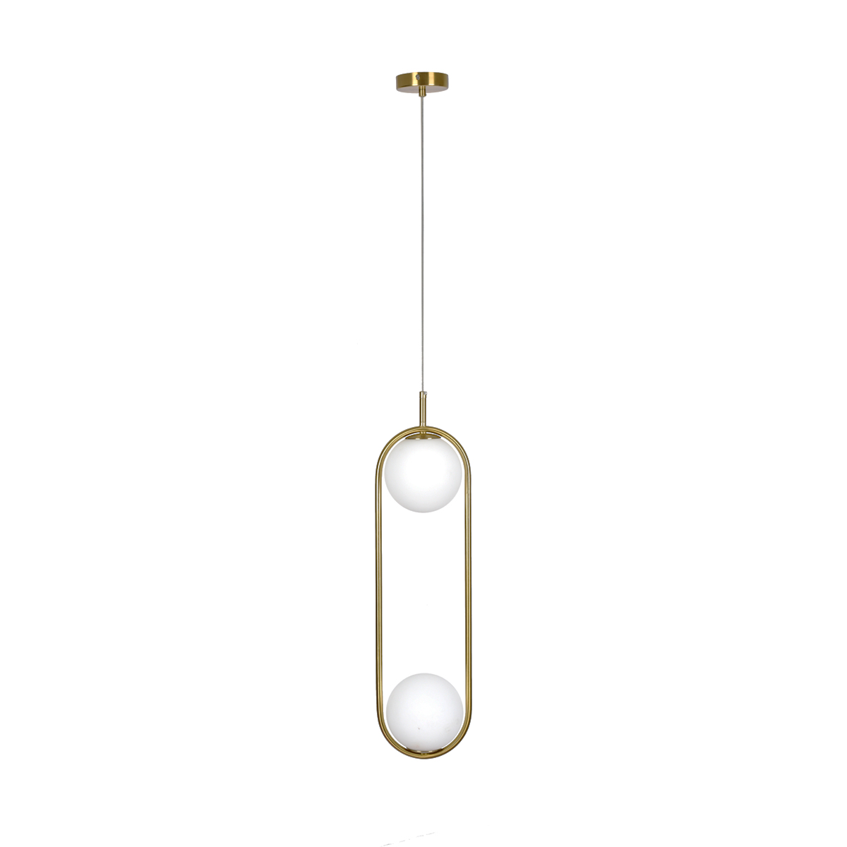 Φωτιστικό Οροφής Δίφωτο Homelighting Prato 77-4489 Gold