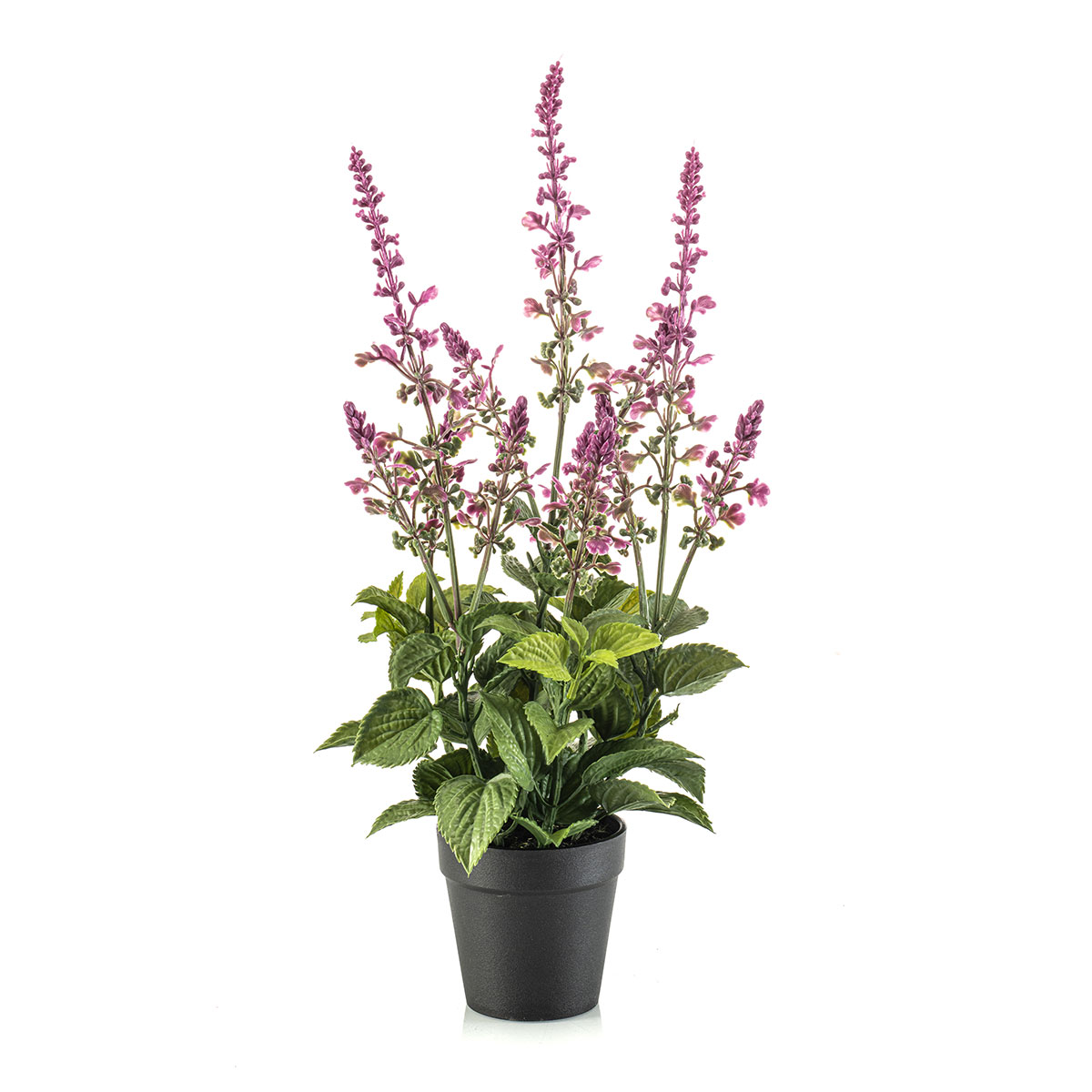 Τεχνητό Φυτό Σε Γλάστρα 45εκ. Emerald Salvia Mauve 434194