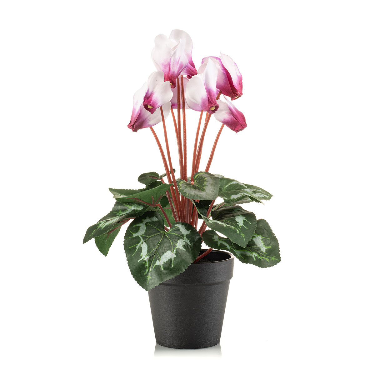 Τεχνητό Λουλούδι Σε Γλάστρα 30εκ. Emerald Cyclamen White 433387