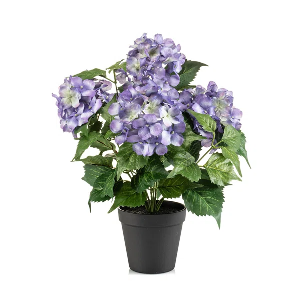 Τεχνητό Λουλούδι Σε Γλάστρα 40εκ. Emerald Hydrangea Purple 433402