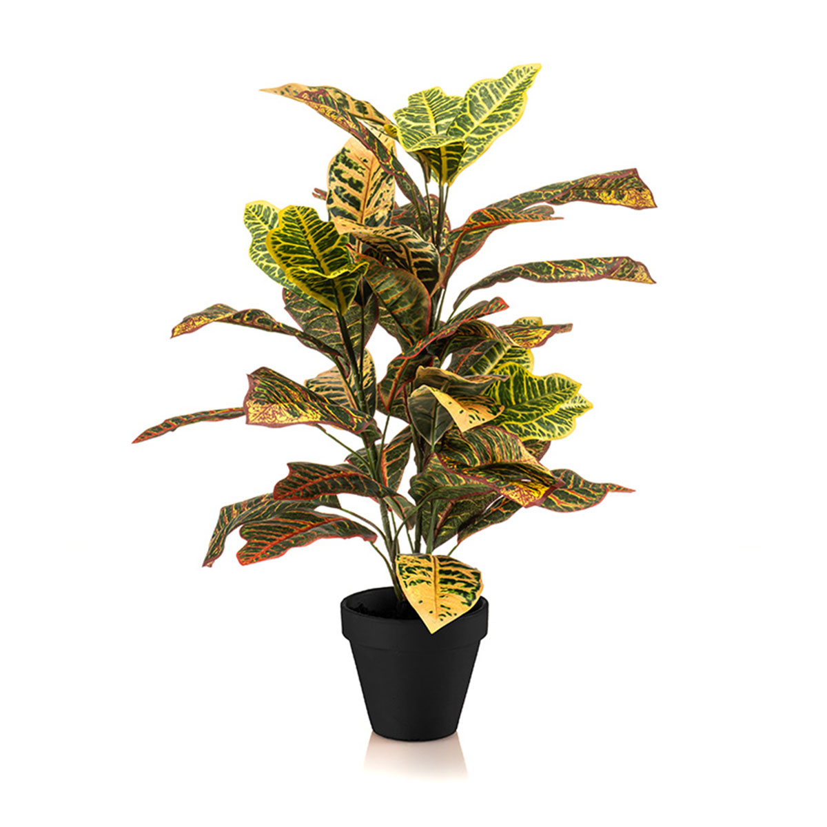 Τεχνητό Φυτό Σε Γλάστρα 65εκ. Emerald Croton 435265