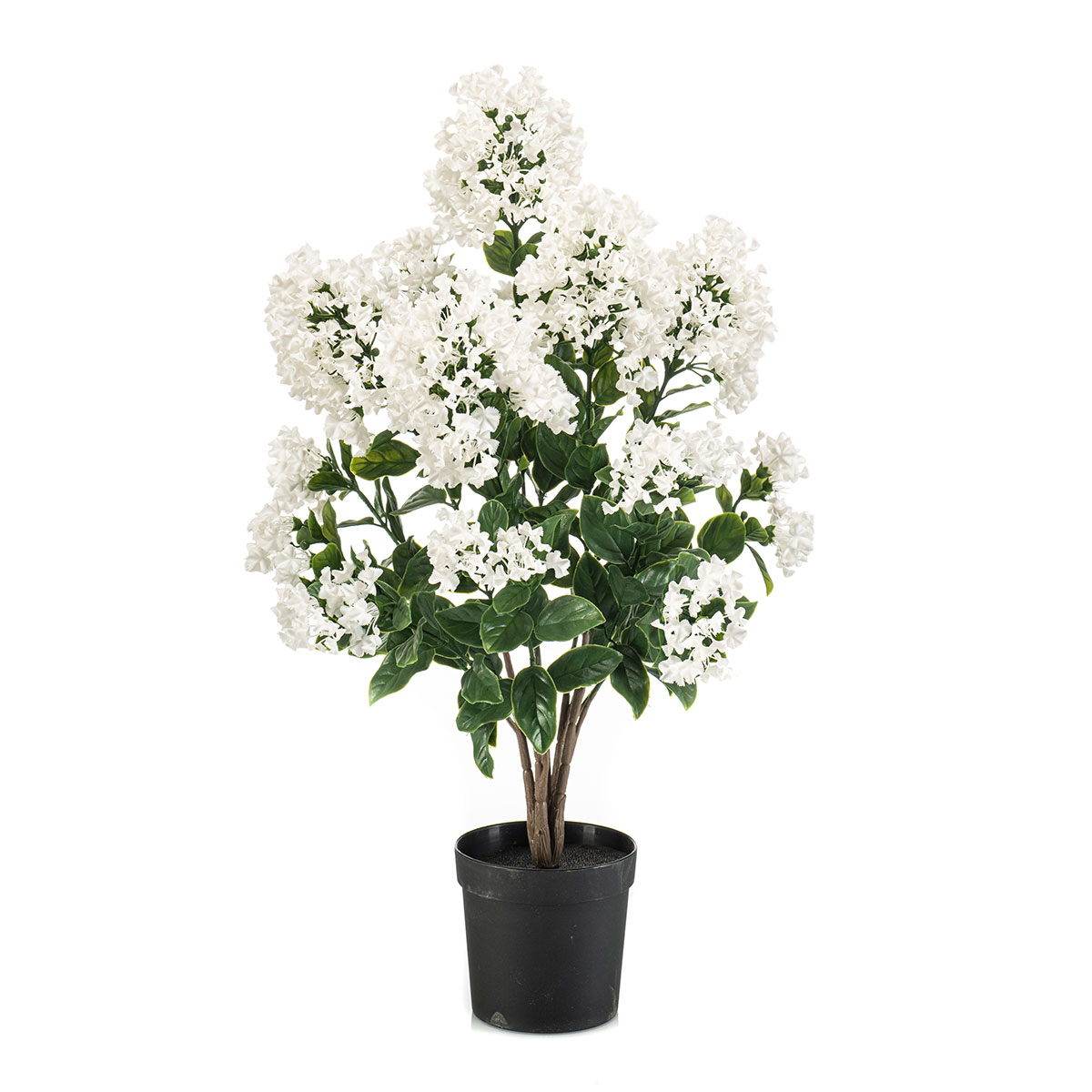 Τεχνητό Λουλούδι Σε Γλάστρα 65εκ. Emerald Syringa White UV 436184