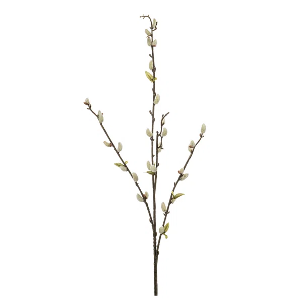 Τεχνητό Κλαδί 78εκ. Emerald Pussy Willow Cream 436140