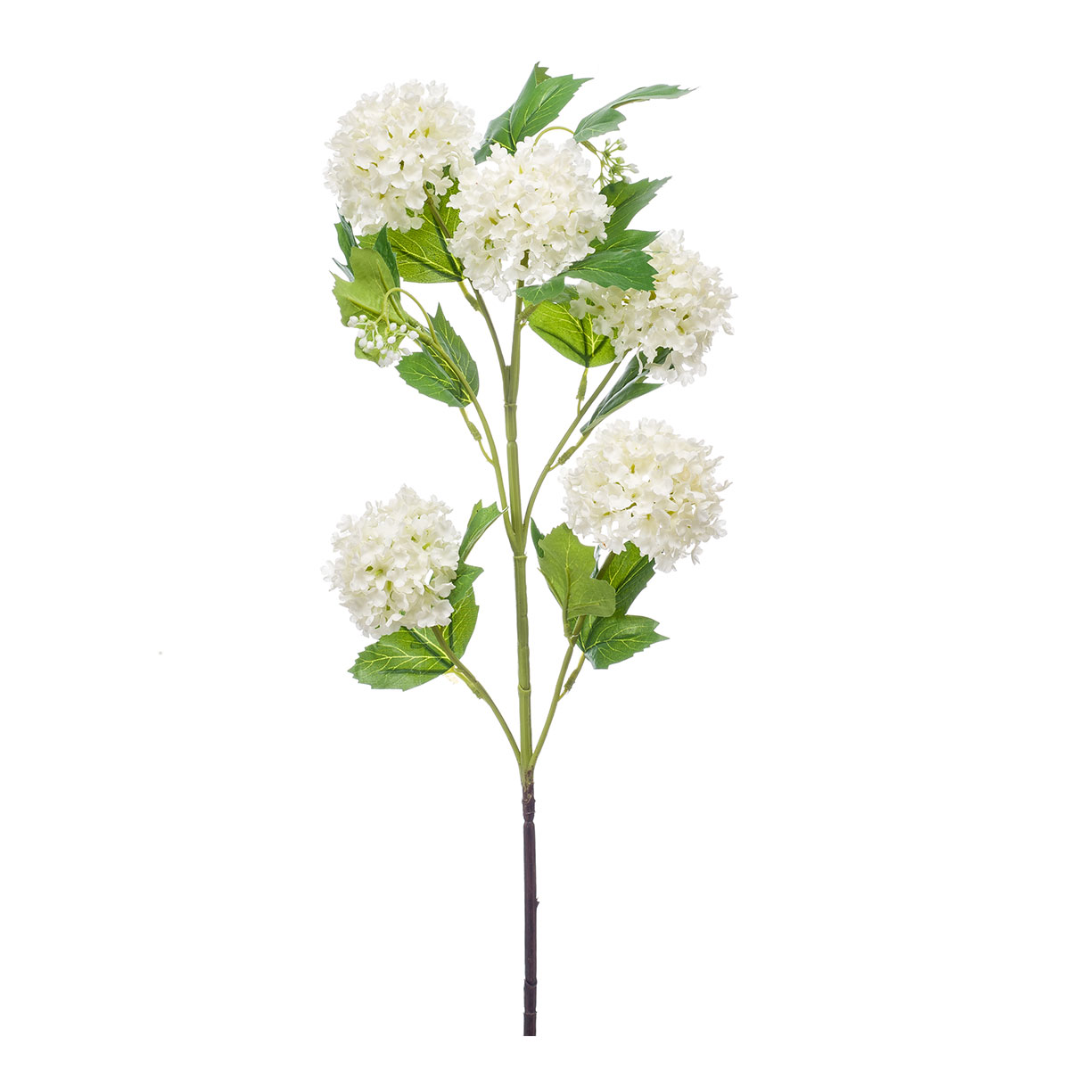 Τεχνητό Μπουκέτο Λουλουδιών 75εκ. Emerald Viburnum Cream 422121