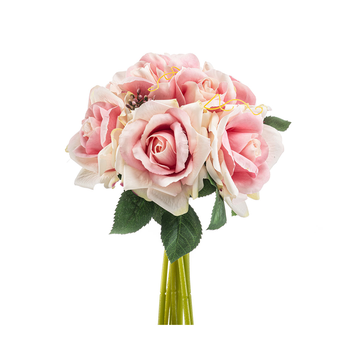 Τεχνητό Μπουκέτο Λουλουδιών 28εκ. Emerald Rose Pink 435312