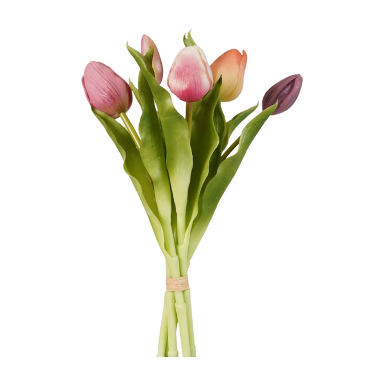 Τεχνητό Μπουκέτο Λουλουδιών 30εκ. Emerald Tulip Purple 436276