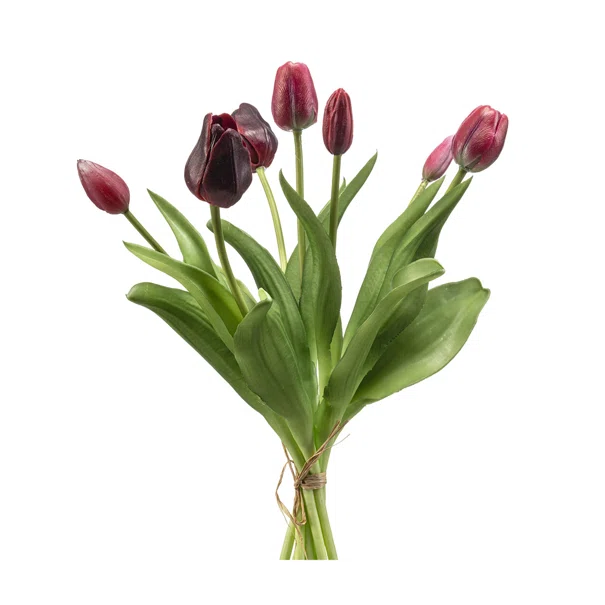 Τεχνητό Μπουκέτο Λουλουδιών 40εκ. Emerald Tulip Red 436198