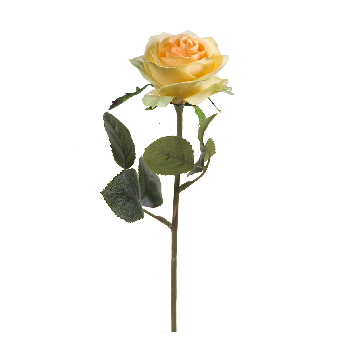 Τεχνητό Λουλούδι 45εκ. Emerald Rose Yellow 418795
