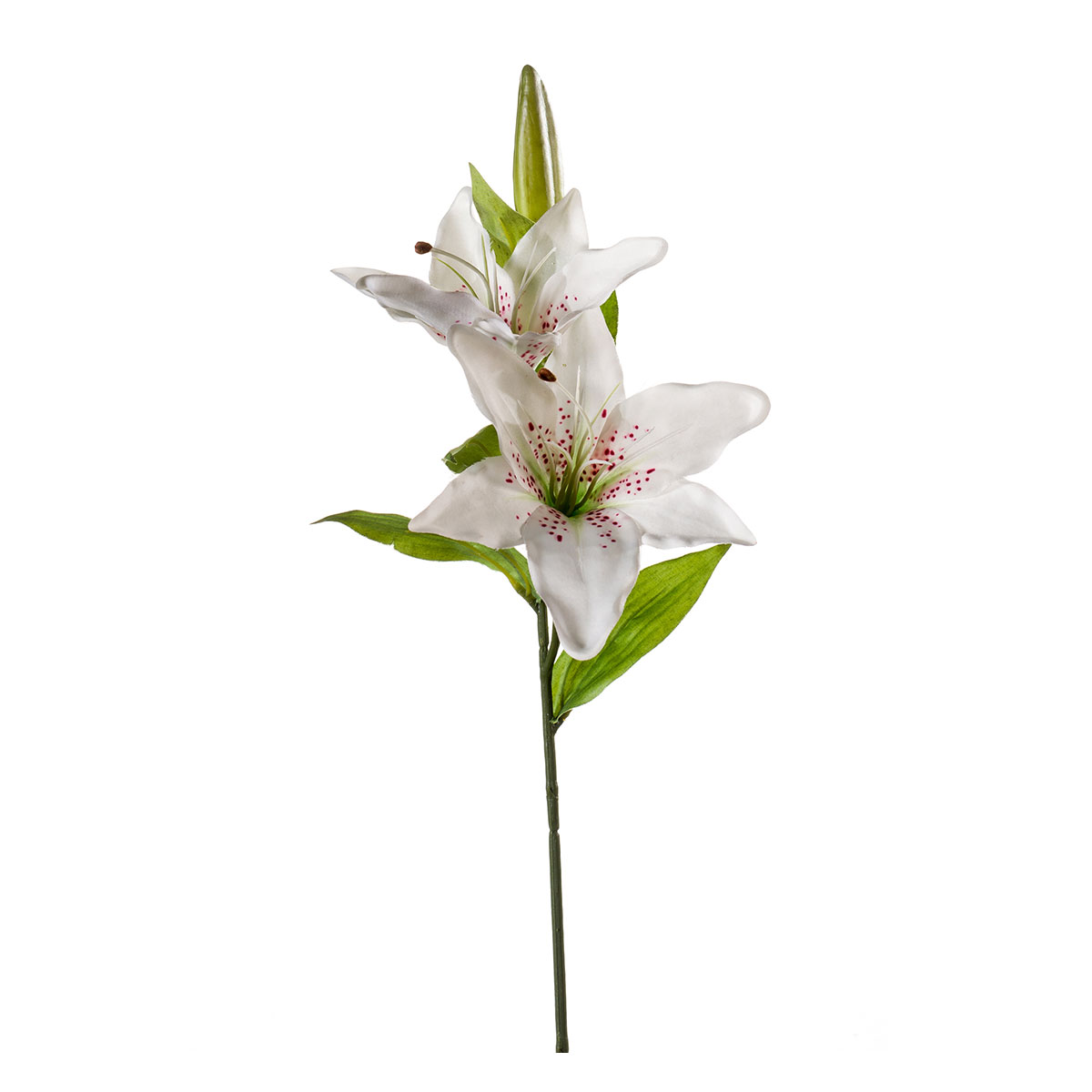 Τεχνητό Λουλούδι 65κ. Emerald Lily White 418064
