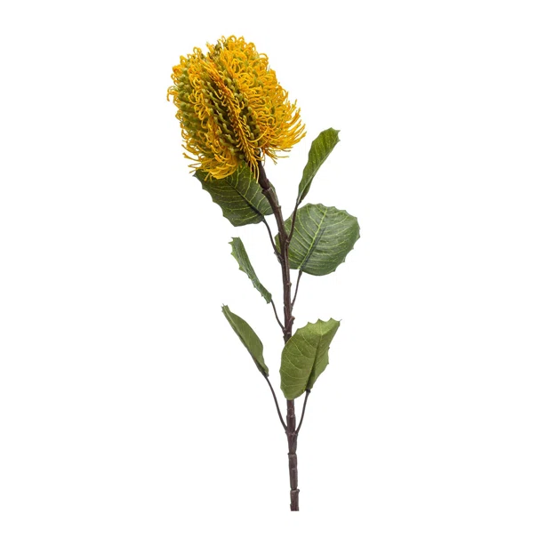 Τεχνητό Λουλούδι 57κ. Emerald Banksia Yellow 423560
