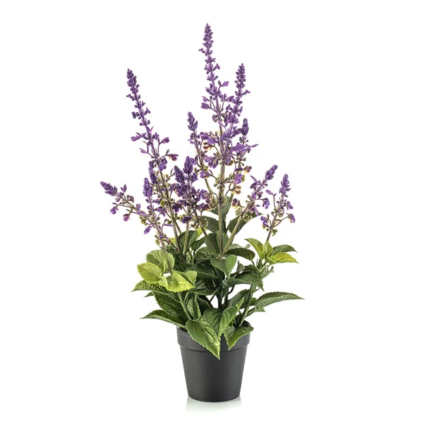 Τεχνητό Φυτό Σε Γλάστρα 45εκ. Emerald Lavender 434193