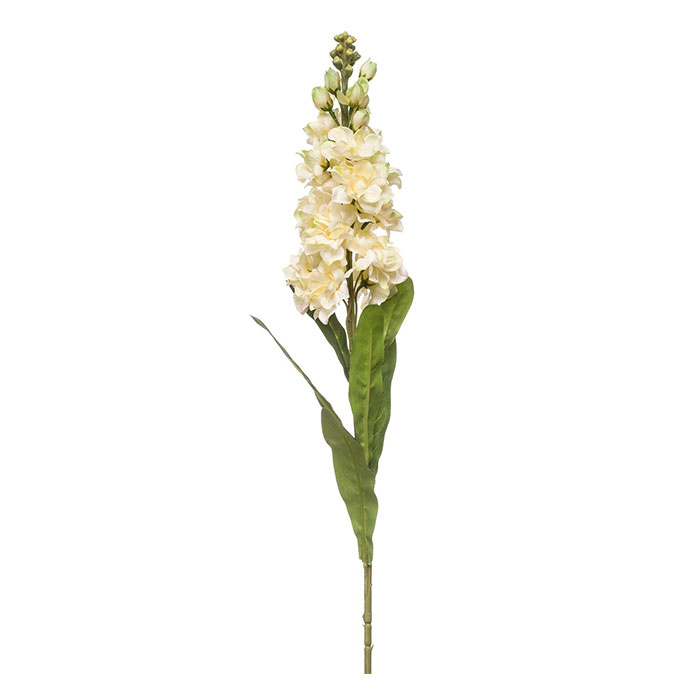 Τεχνητό Λουλούδι 80εκ. Emerald Matthiola Cream 432056