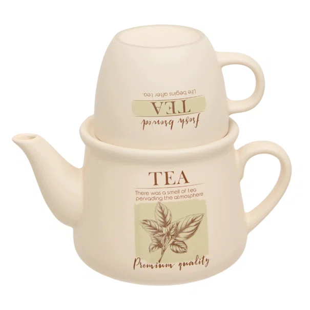 Τσαγιέρα Με Κούπα & Φίλτρο 600ml S-D Wellness 217822