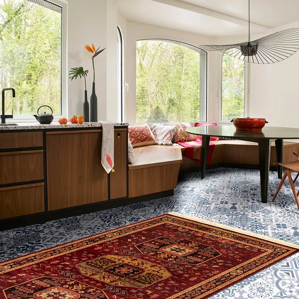Χαλί (160x230) New Plan Persia 6057 Burgundy