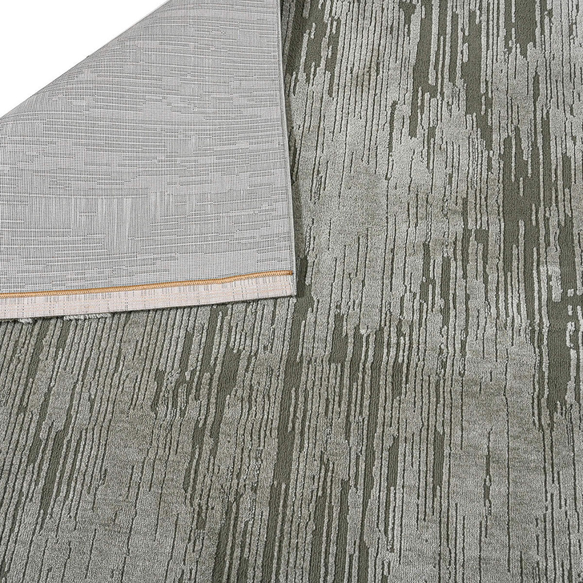 Χαλί (200X290) Polcarpet Petra Stone 971 Green Χαλιά Σαλονιού Χειμερινά Μοντερνα Spitishop