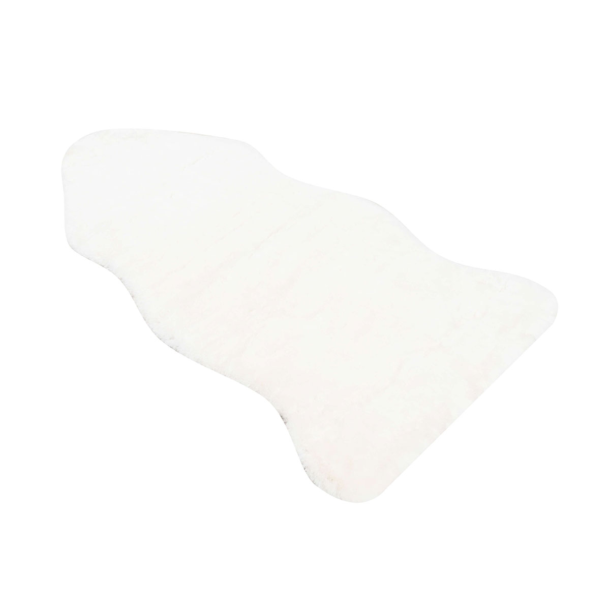 Χαλί Διαδρόμου Γούνινο (80X150) Polcarpet Rabbit Animal Shape White 23601498 Χαλιά Διάδρομοι Spitishop