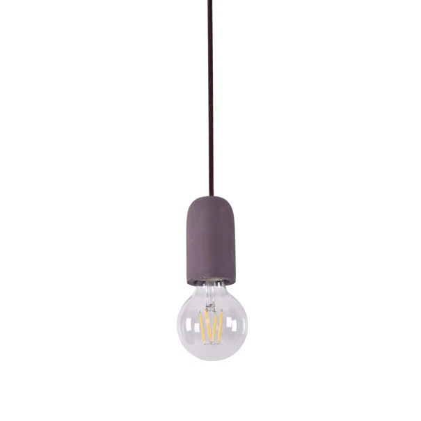 Φωτιστικό Οροφής Μονόφωτο Homelighting Iris 77-3576 Brown