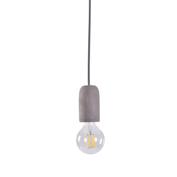Φωτιστικό Οροφής Μονόφωτο Homelighting Iris 77-3575 Grey