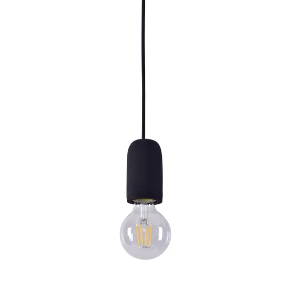Φωτιστικό Οροφής Μονόφωτο Homelighting Iris 77-3573 Black
