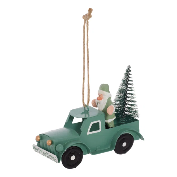 Στολίδι Χριστουγεννιάτικο (10x5x8) A-S Santa Car 216161