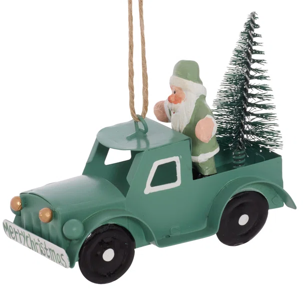 Στολίδι Χριστουγεννιάτικο (10x5x8) A-S Santa Car 216161