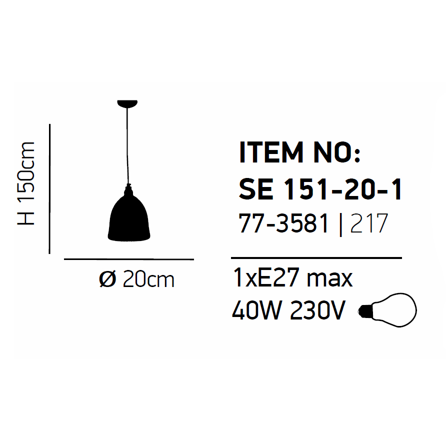 Φωτιστικό Οροφής Μονόφωτο Homelighting Zola 77-3581 Black