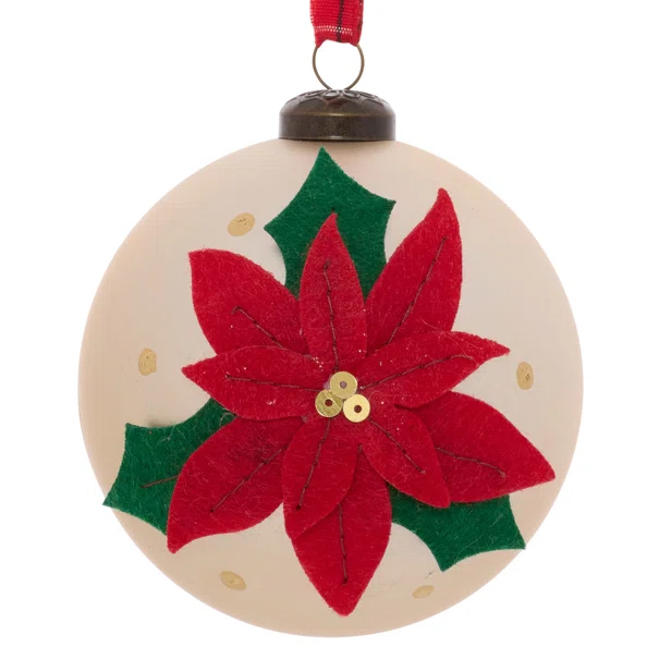 Στολίδι Χριστουγεννιάτικο (Φ8) A-S Poinsettia 216334