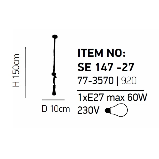 Φωτιστικό Οροφής Μονόφωτο Homelighting Maya 77-3570 Black